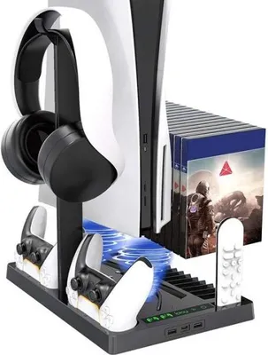 Immagine prodotto di iPlay Multifunctional Charging & Cooling Stand for PS4 Pro/Slim-Standaard (PlayStation 4)