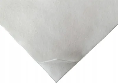 Produktbild von TAPHICEROS Filzstoff Nadelfilz 2 mm Bespannstoff aus Filz Superflex, Meterware Innenraumverkleidung Bezugsstoff Bastefilz, Weiß, 1000 x 150 cm