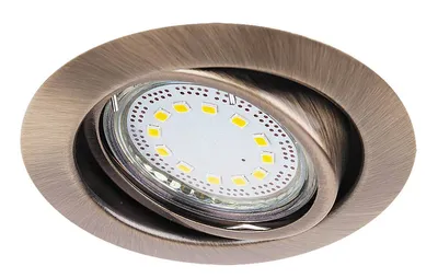 Immagine prodotto di Rabalux 1051 Faretto da soffitto 3 spot Lite, GU10, 3W, 3000K, 240lm, bronzo-argento, rotondo, bianco caldo, classico, ø86mm