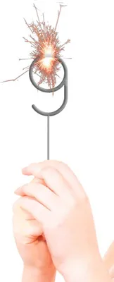 Produktbild von Aurich OHG Zahlenwunderkerze 9 Sonstige Sonstige