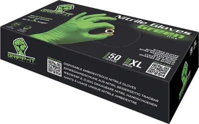 Produktbild von GRIPP-IT Gummihandschuhe Handschuhe Gummi 687162 Nitril