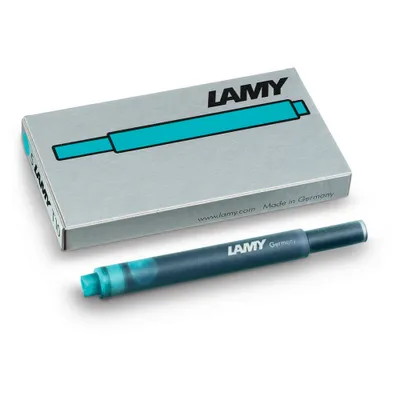 Obrázok produktu pre LAMY 1202741 T10 Tintenpatronen für Füller türkis 5 St.