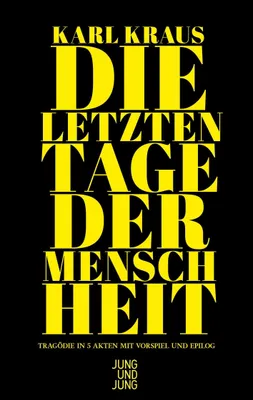 Produktbild von Die letzten Tage der Menschheit