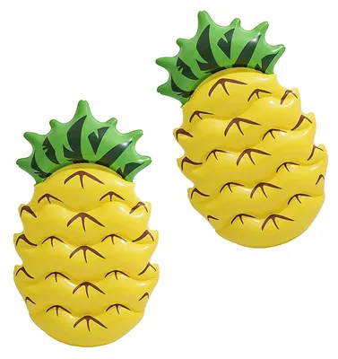 Produktbild von Bestway 43159 Fruit Float Luftmatratze im Fruchtdesign Ananas 2 Luftmatratzen