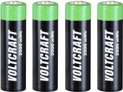 Obrázek produktu pro VOLTCRAFT HR6 Mignon (AA)-Akku NiZn 1500 mAh 1.6 V 4 St. (VC-12714015)