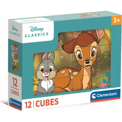 Zdjęcie produktu dla CLE Cubi zegar 12 Disney Classic 41196