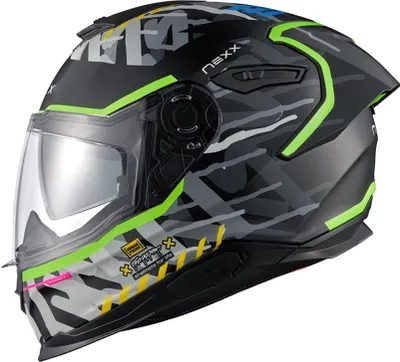Produktbild von NEXX Helmet Y.100R Urbangram Black Matte