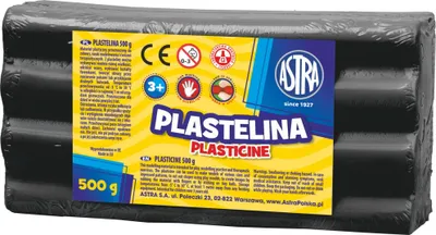 Produktbild von Schwarze Modelliermasse (500 g)