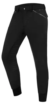 Image de E.L.T Pantalon d'équitation homme Marc silicone Culotte homme noir 52
