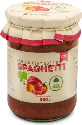 Zdjęcie produktu dla SOS DO SPAGHETTI550 g - DARY NATURY