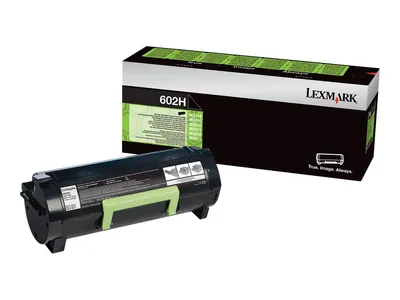 Produktbild von 602H RückgabeToner Kapazität 10000 ppm kompatibel zu  MX310dn / MX410de / MX510de / MX511de / MX511dhe / MX511dte / MX611de / MX611dhe