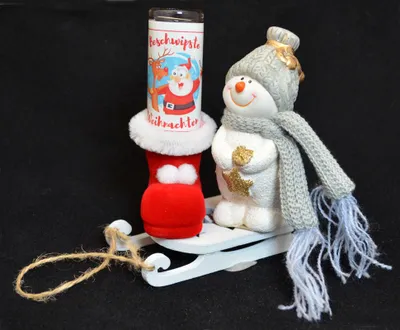Produktbild von Weihnachtspräsent fertig verpackt "Beschwipste Weihnachten"