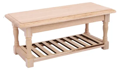 Obrázok produktu pre Malý drevený stolík na dekoráciu domčeku pre bábiky