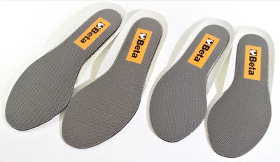 Image de 2 paires de semelles intérieures BETA pour chaussures de travail grises Semelles de transpiration 7398BF