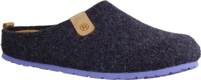Imagen del producto de Zapatillas para hombre Rohde 6900-56, modelo Ocean, confeccionadas en felpa suave, NUEVAS - Calzado para el hogar - Zapatillas de estar por casa para hombre, color azul