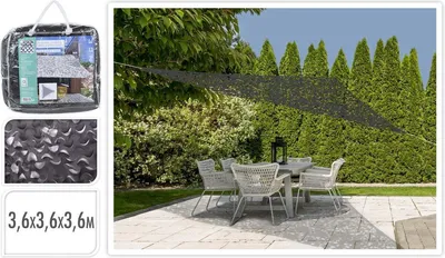 Obrázok produktu pre Trojstenný Slnkobran 360X360X360Cm X61500240