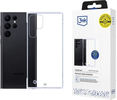 Obrázok produktu pre 3mk ochranný kryt Just20g Clear Case Cover pre Samsung Galaxy S22 Ultra 5G transparentný zadný kryt