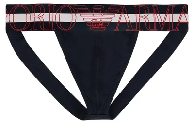 Produktbild von EMPORIO ARMANI Herren Jockstrap Stretch Baumwolle Megalogo