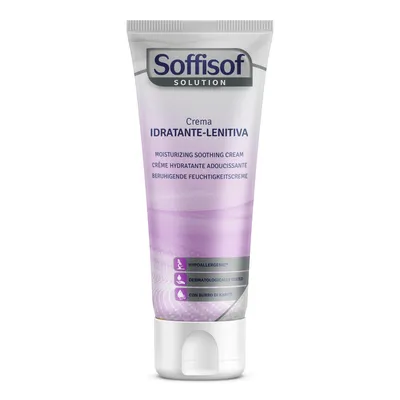Produktbild von Soffisof Beruhigende Feuchtigkeitscreme 200 ml - Creme mit Urea, lindert Brennen und Rötungen