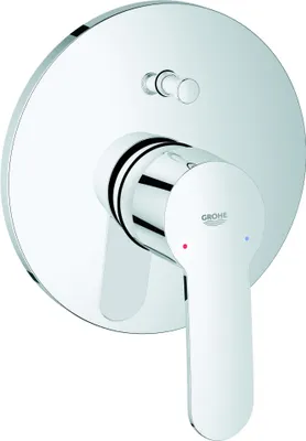 Produktbild von Grohe Einhand-Wannenbatterie COSMOPOLITAN EUROSTYLE Fertigmontageset für 35501 chrom