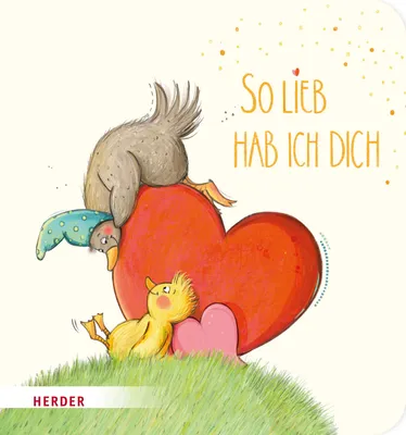 Produktbild von So lieb hab ich dich (Pappbilderbuch)