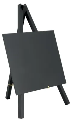 Productafbeelding van Securit® 1X Mini-schildersezel met whiteboard in zwart