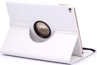 Produktbild von Schutzhülle für iPad 10.2 8 Gen. Tablet Hülle Schutz Tasche Case Cover Weiß 360 Grad drehbar Rotation Bumper