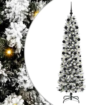 Imagen del producto de Árbol de Navidad artificial Blanco 210 cm PVC, Metal y Plástico