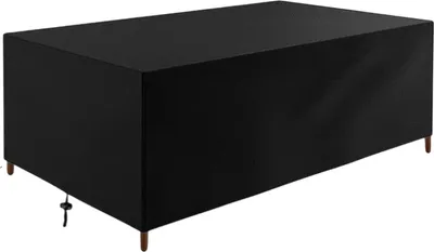 Immagine prodotto di Copertura per mobili da giardino Set di divani impermeabile Set di mobili da tavolo Copertura protettiva telone, 155x95x68cm