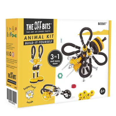 Produktbild von THE OFFBITS Bausatz BeeBit Metallbaukasten Biene