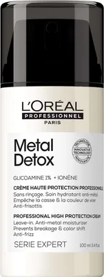 Obrázek produktu pro L'Oreal Professionnel, Serie Expert Metal Detox, Hair Leave-In Cream Treatment, 100 ml