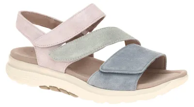 Image de Sandales pour femmes Gabor ROLLINGSOFT - Sandales à talons bleues NEUVES