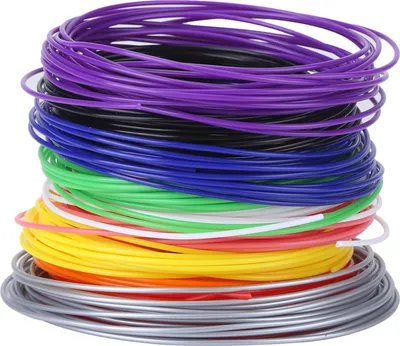 Obrázok produktu pre 10 farieb 1,75 mm PCL filamentové náplne pre 3D tlačové perá s nízkou teplotou