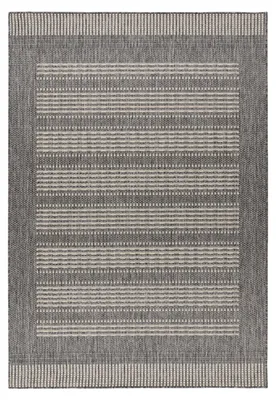 Produktbild von Teppich Nibru 125 Silber 160x230 cm – Pflegeleicht & Indoor & Outdoor