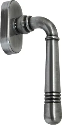Produktbild von Massiv Messing Fenstergriff Set 1 x FG Helena Prime 0970 EF - Schwarz Fensterbeschlag