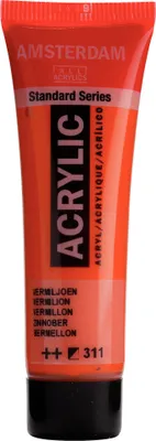 Produktbild von Amsterdam Standard Series Acrylfarbe Tube 20 ml Zinnober 311