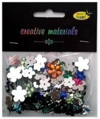 Immagine prodotto di Fiorellini in acrilico 20 g - Galeria Hobby