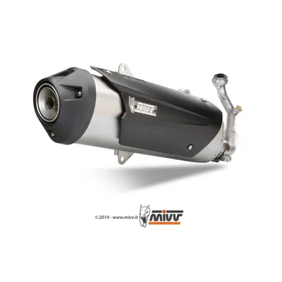 Produktbild von Mivv URBAN Schalldämpfer - SLIP-ON Edelstahl für APRILIA SCARABEO 500 BJ 2006 > 2007
