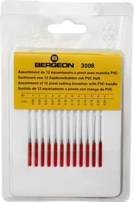 Zdjęcie produktu dla Zest Bergeon 3008 - 12 Brozach Pivotowych z PVC Bergeon