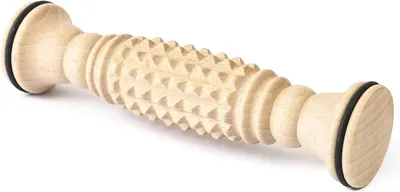 Produktbild von Massage Massagerolle, Holz Fußmassagegerät, 20 x 5 cm, zur Entspannung