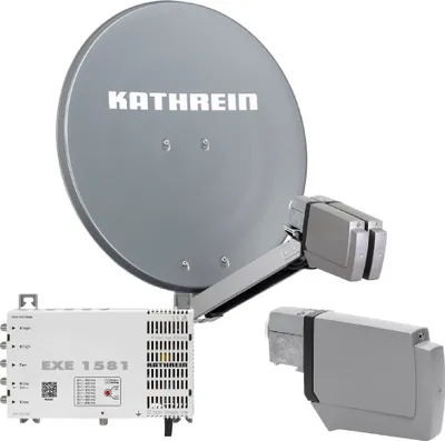 Produktbild von Kathrein CAS 80 Sat-Antenne Graphit (gr) multifeedfähig - 8 Teiln. Unicable