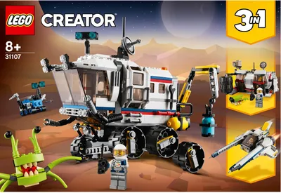 Obrázek produktu pro LEGO Creator 3in1 Space Rover Explorer Set, Sada na stavění, 8 rok/roky, 510 kusů, 860 g