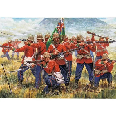 Produktbild von Italeri 1:72 Zulu Wars - Britische Infanterie