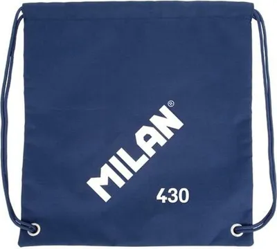 Produktbild von Rucksacktasche mit Bändern Milan Since 1918 Blau 42 x 34 x 0,7 cm