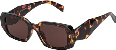 Produktbild von Damen Sonnenbrille Designer UVCE Protection Modern Urlaub Sommer Strand 30475 Leopard-Braun