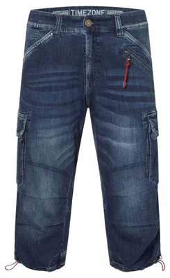 Produktbild von Timezone 3/4 Jeans-Cargo-Shorts mit Stretch Größe: 31W