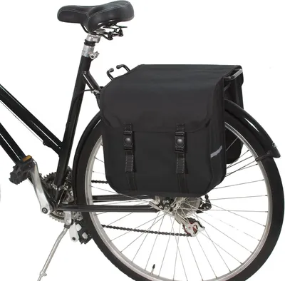 Produktbild von Doppelte Fahrradtaschen für Hinterradträger - Wasserdicht und Langlebig