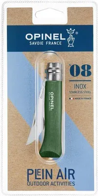 Image de Opinel No 08, khaki, Blister