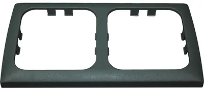 Produktbild von C-Line Presto Inprojal CBE doppel Abdeckrahmen für Steckdose Schalter Wohnmobil Wohnwagen Boot anthrazit