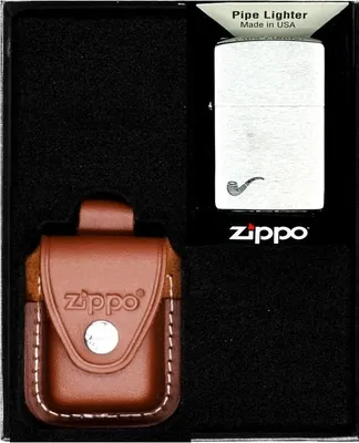Produktbild von ZIPPO Feuerzeug PIPE CHROME BRUSHED Geschenkset Nr. 2